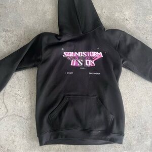 Soundstorm concert band tee hoodie merch